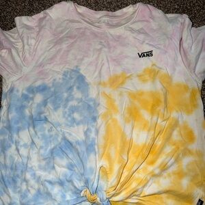 Vans Pink Tie Dye T-Shirt